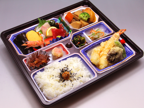 宴会料理例(幕の内弁当)