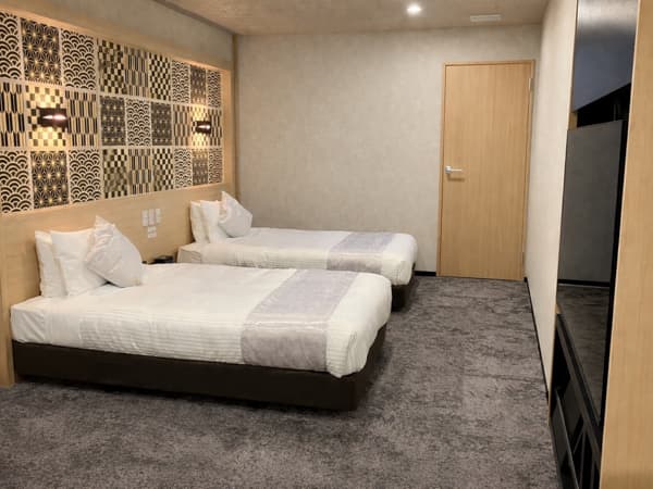 コーナーレジデンシャルツインルーム（ベッド2台）